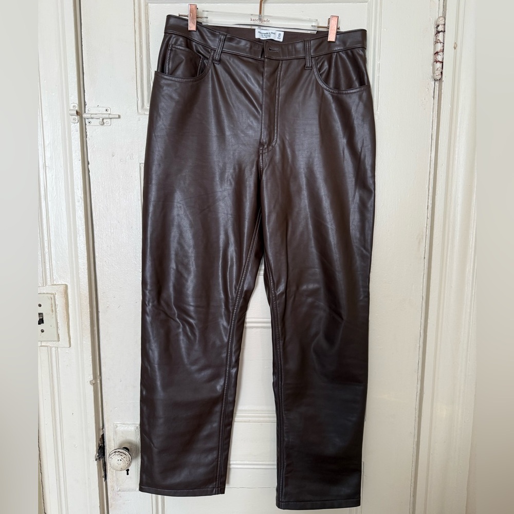 Abercrombie & Fitch Leather Pants